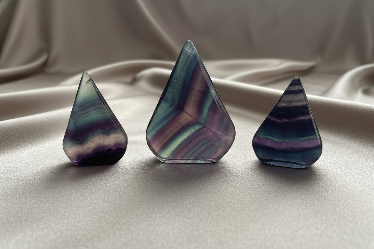 Rainbow Fluorite Flame